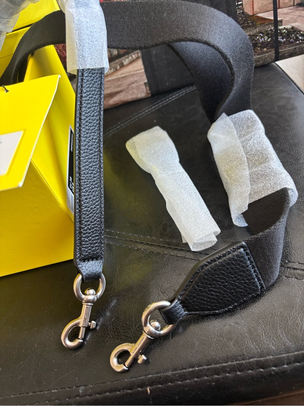 Marc Jacobs Black 'The Cargo Bag” Doble Strap - Picture 6 of 16